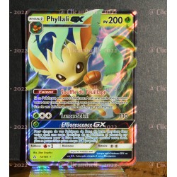 Carte Pokémon - Phyllali GX - 13/156 - ultra prisme - ultra rare - SL5 - FR